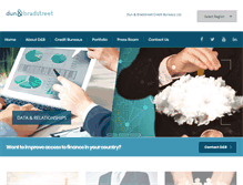 Tablet Screenshot of dnbcb.com